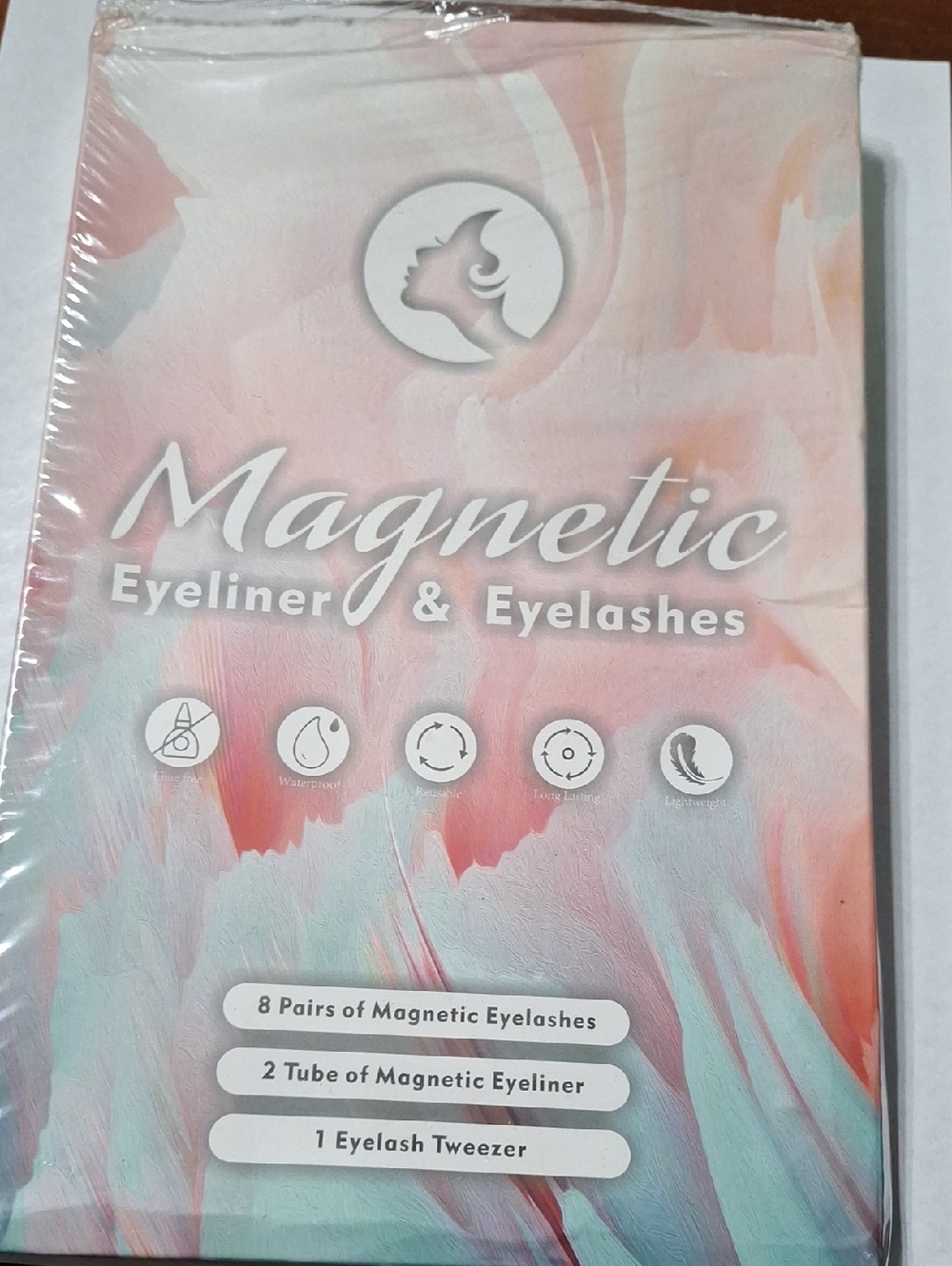 Magnetic Eyeliner & Eyelashes Set - Pink Gradient Packaging